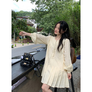 Váy tiểu thư tay dài Mian Dress
