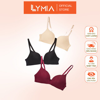 Áo lót nữ su đúc LYMIA không gọng trơn XUẤT NHẬT A03