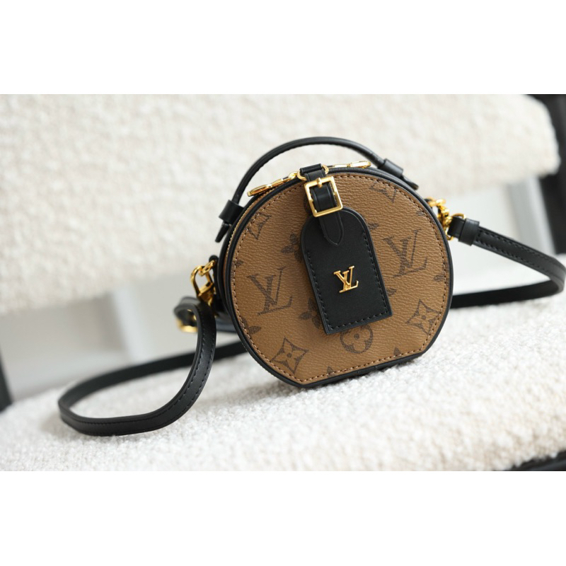 Túi xách LV boite mini chất da thật size 13cm fullbox