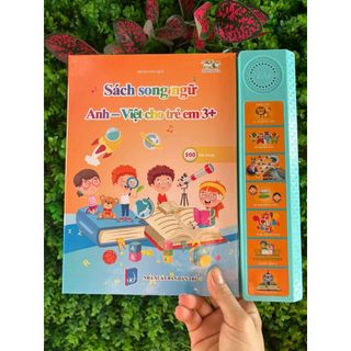 Bộ sách nói song ngữ phiên bản mới giúp bé phát âm phát triển toàn diện