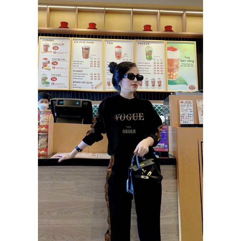 SÉT BỘ NHUNG THU ĐÔNG THÊU CHỮ