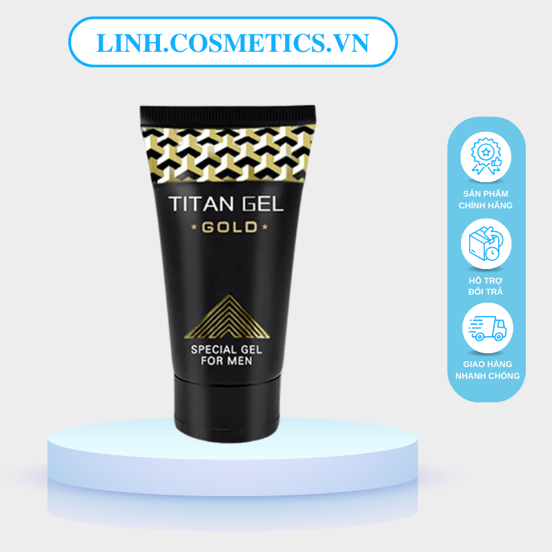 Gel titan - Gel tăng kích thước cậu nhỏ hàng chính hãng Nga 100% Bản gold nâng cấp (Tem 7 màu, có che tên) _ dinh_huan