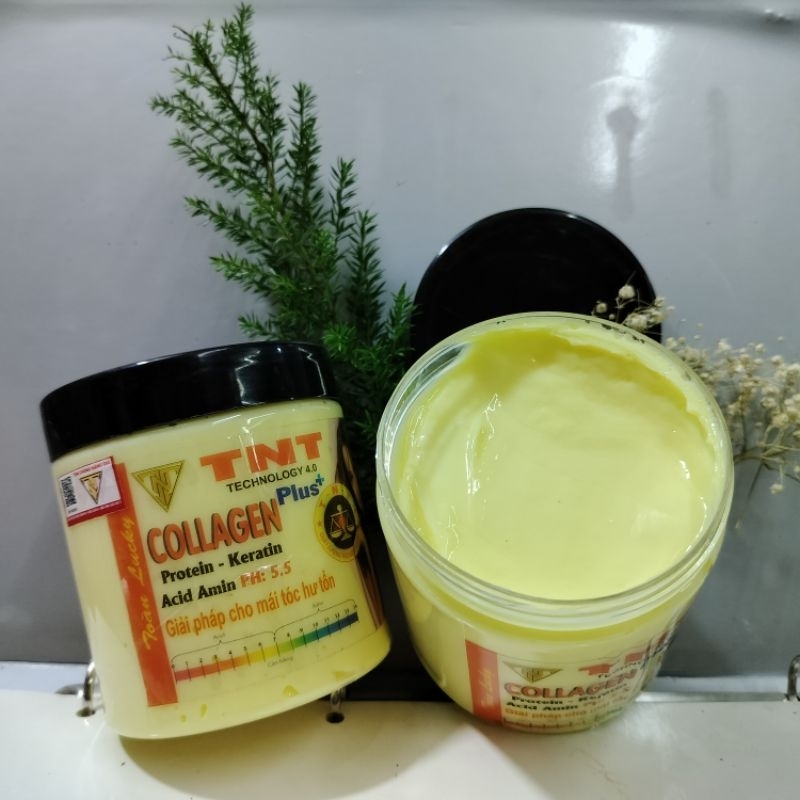 Ủ TÓC COLLAGEN TNT PLUS ,KEM Ủ TÓC PHỤC HỒI TÓC HƯ TỔN ,MỀM MƯỢT