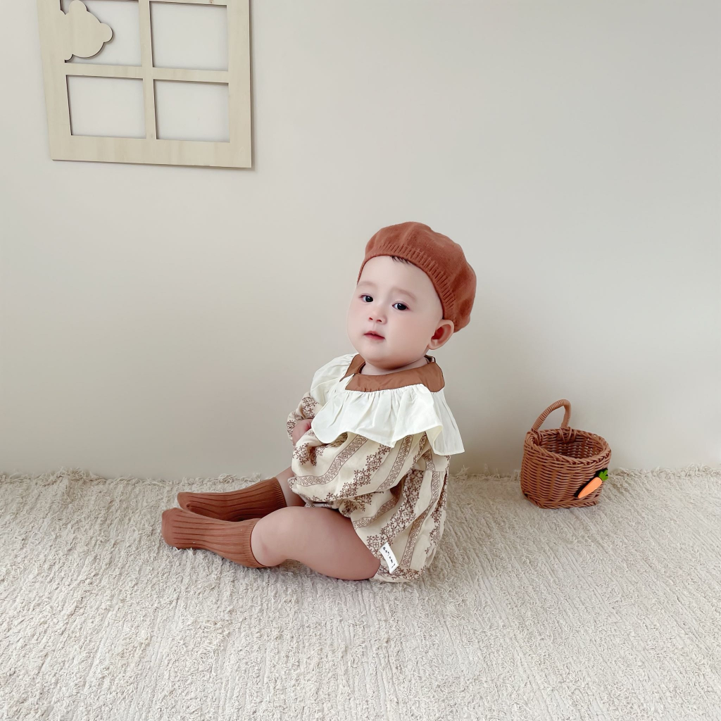 Mũ nồi len phong cách hàn quốc đáng yêu cho bé  Nami kids