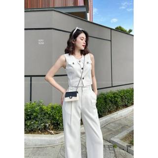 Quần suông 2 ly 1 cúc 2023