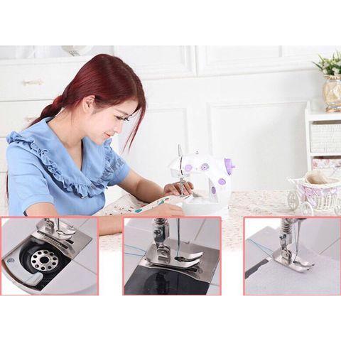 Máy May Mini Gia Đình,Máy May Để Bàn - Máy Khâu Mini Gia Đình SIêu Tiện Lợi Hàng Chính Hãng