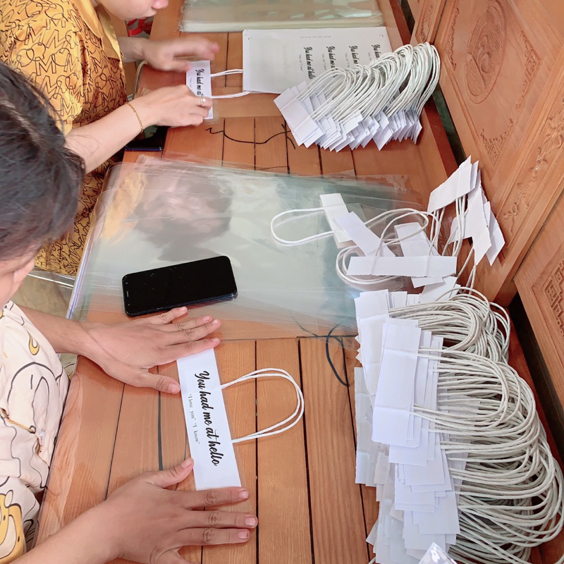 Túi Bóng Kính Đựng Hoa Len, Hoa Sáp, Hoa Tươi nhiều kích thước chất liệu OPP