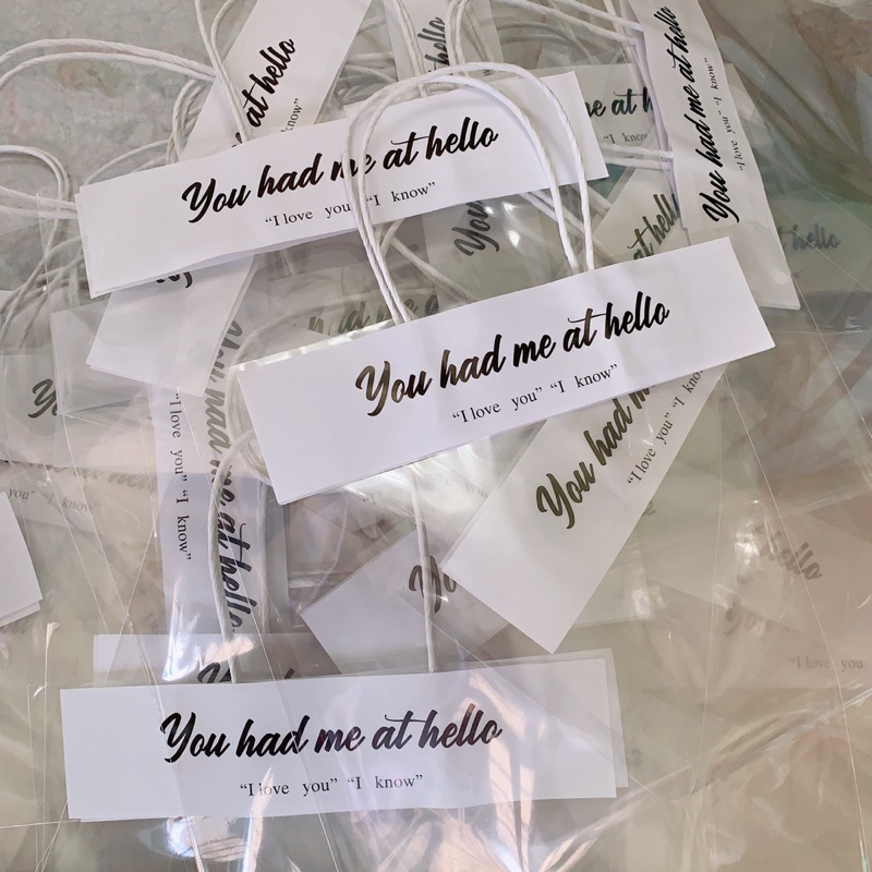 Túi Bóng Kính Đựng Hoa Len, Hoa Sáp, Hoa Tươi nhiều kích thước chất liệu OPP