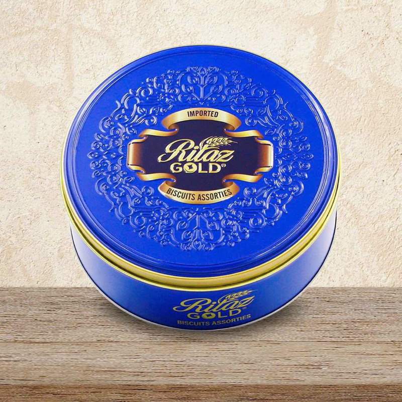 Bánh Quy Ritaz Gold Assorted Biscuits 90g HT tròn nhỏ
