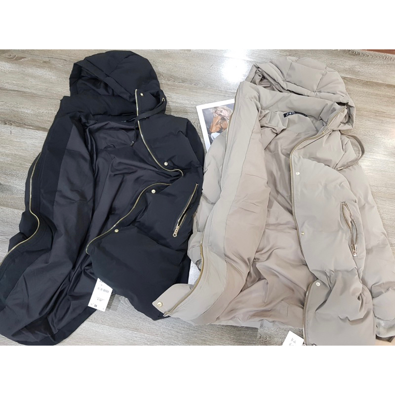 Áo phao dáng dài zr