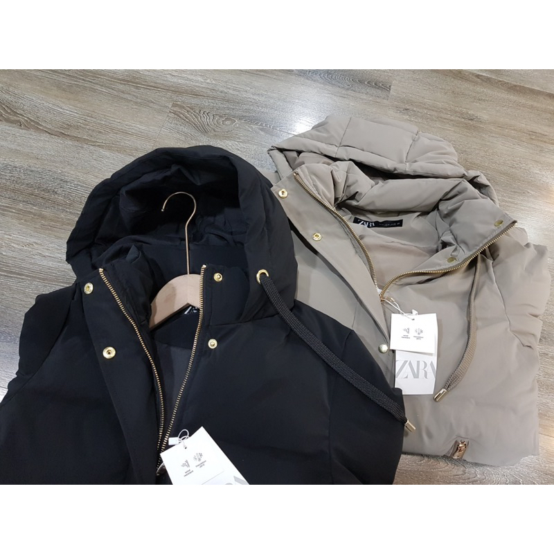 Áo phao dáng dài zr