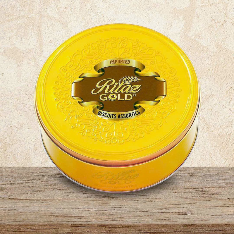 Bánh Quy Ritaz Gold Assorted Biscuits 90g HT tròn nhỏ