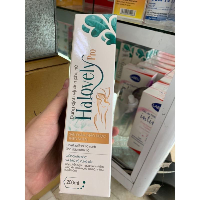 Dung dịch vệ sinh Halovely Pro