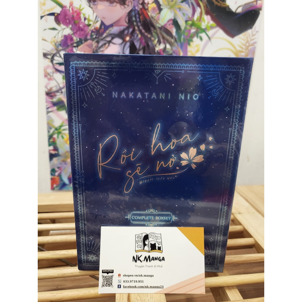 Tập tranh box Rồi hoa sẽ nở tập 8 giới hạn
