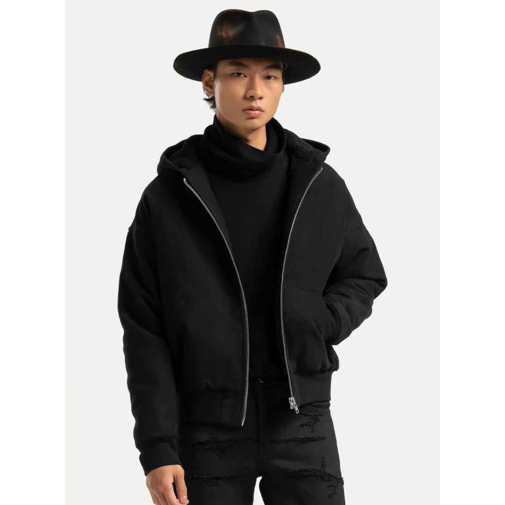 Áo Hoodie Zip Boxy GOPYA Local Brand Unisex Nỉ Ngoại 3 Màu,Form Croptop Nam Nữ Basic- HOODIE ZIPK