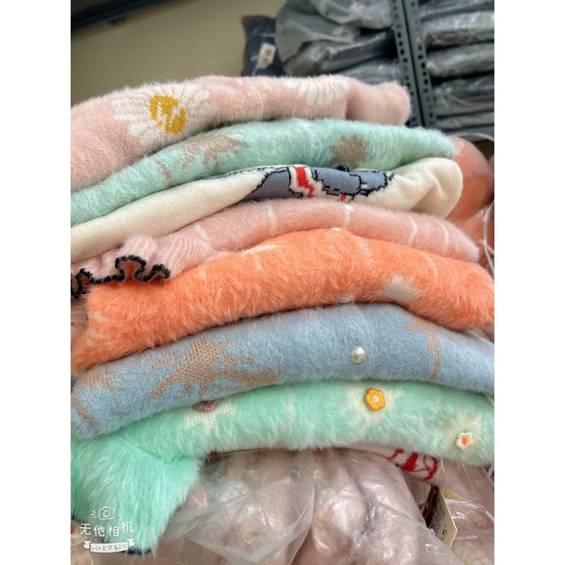 Áo len lông bé gái link 2-9mau