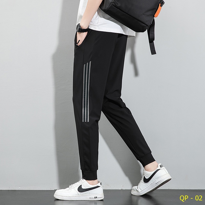 Quần Dài thể thao nam chạy bộ, tập gym vải POLY