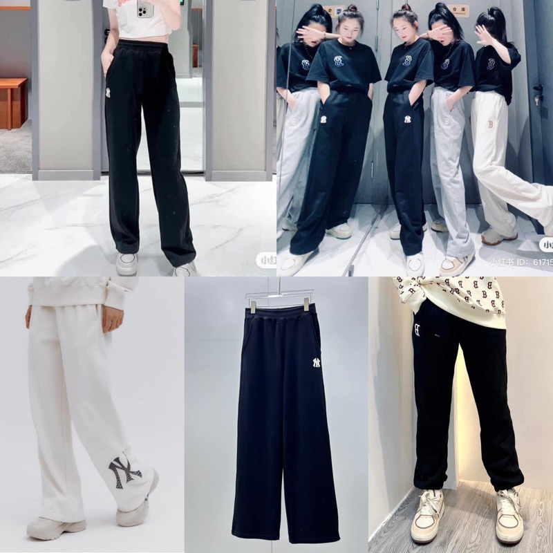 | HÌNH THẬT VIDEO | Quần suông / jogger m l b from nam nữ Sẵn Hàng