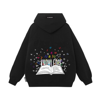 Áo hoodie nam nữ local brand unisex cặp đôi nỉ ngoại cotton form rộng có mũ xám đen CLOUDZY BOOK