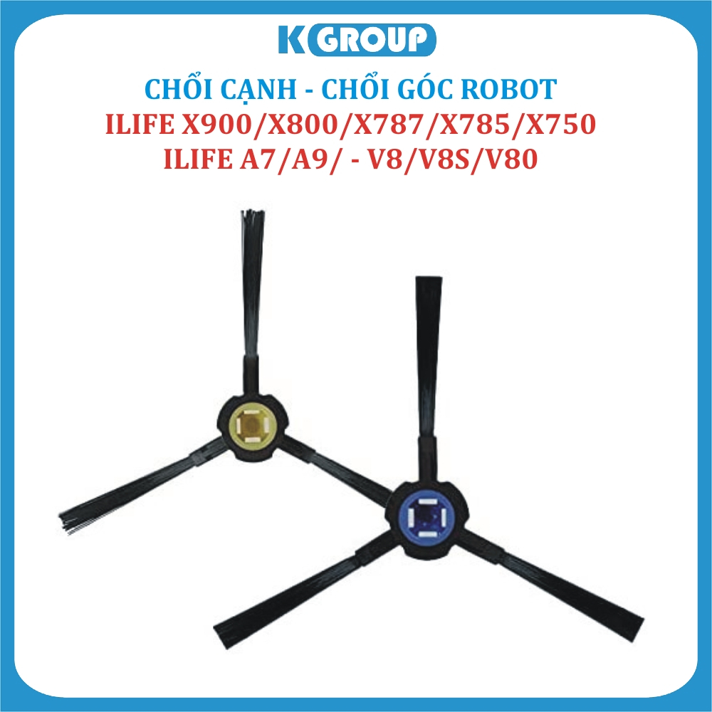 Phụ kiện robot ILIFE X900/X800/X787/X785/X750, A7, A9, V8, V8S, V80 Ch