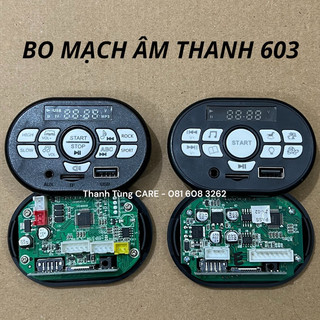 Bo mạch mở nguồn + âm thanh xe điện trẻ em nel-603 12v