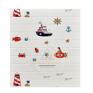 Xốp dán tường hoạt hình 70x77cm