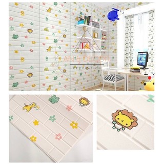 Xốp dán tường hoạt hình 70x77cm