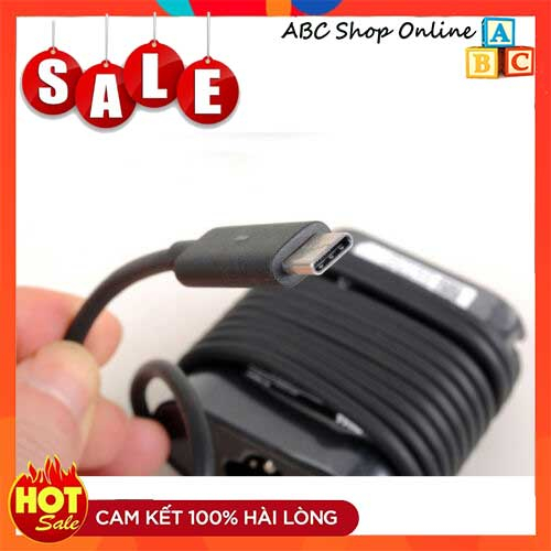 Sạc Laptop Dell Latitude 5420 5520 7520 3320 3420 3520 20V 3.25A 65W Chân Type C USB-C