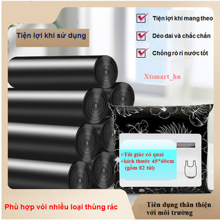 Túi Đựng Rác Có Quai Bền Rai (45X60cm – Combo 82 Túi )