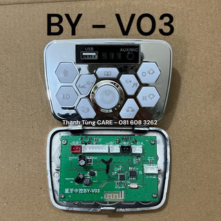 Bo mạch nguồn + âm thanh xe điện trẻ em 12v by-v03