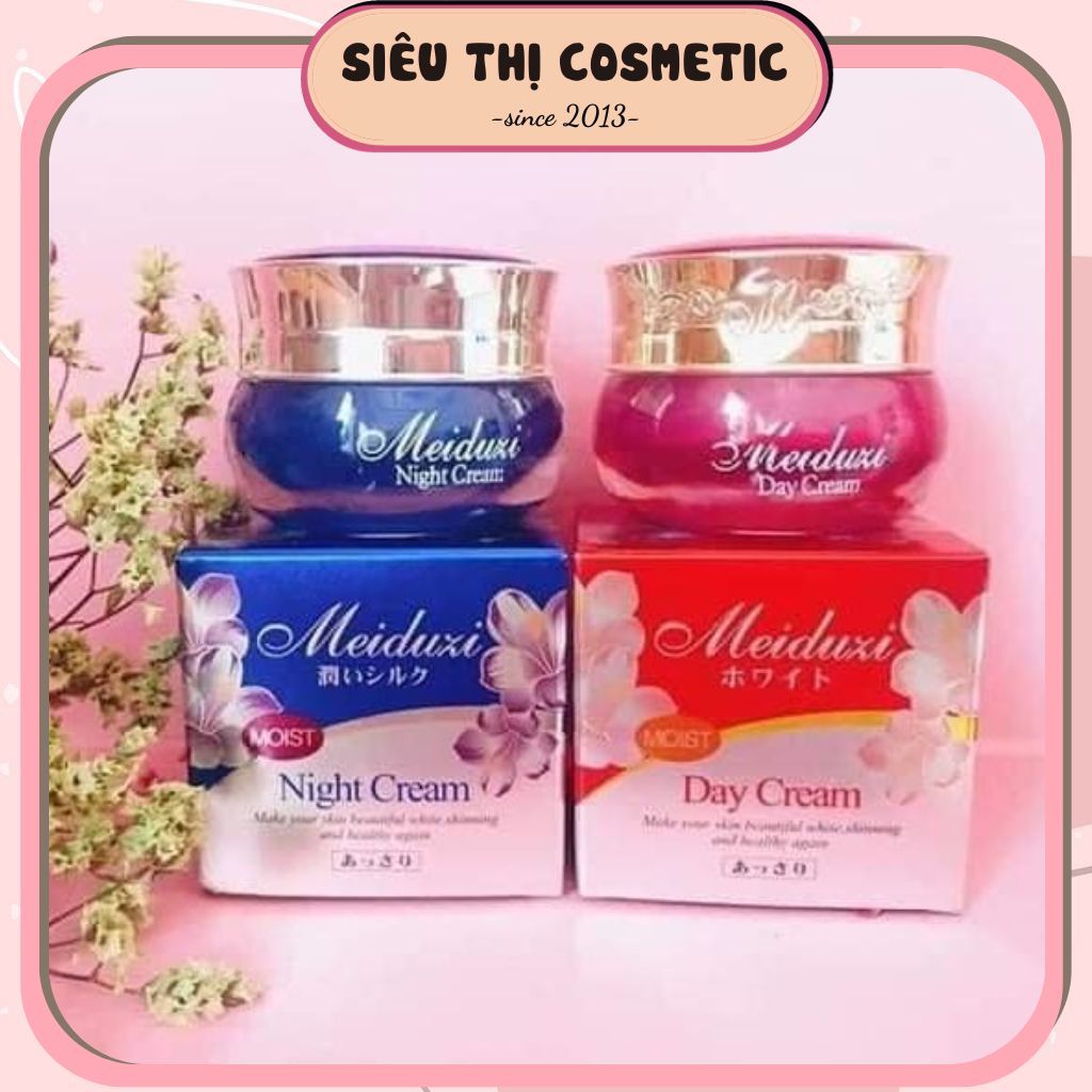 Combo Kem face Meiduzi Nhật Bản Ngày và Đêm Chính Hãng