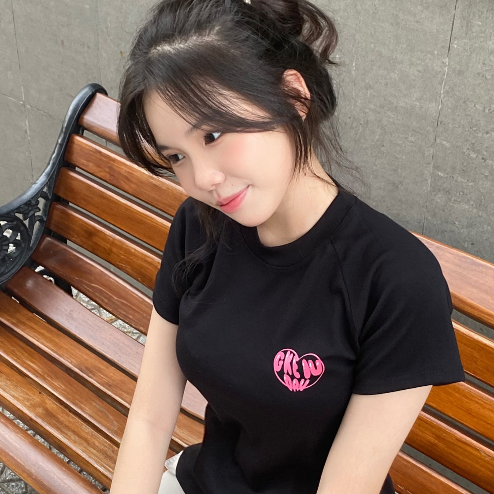 ÁO THUN BABY TEE GKE IU DAU CO GIẢN ÔM BODY