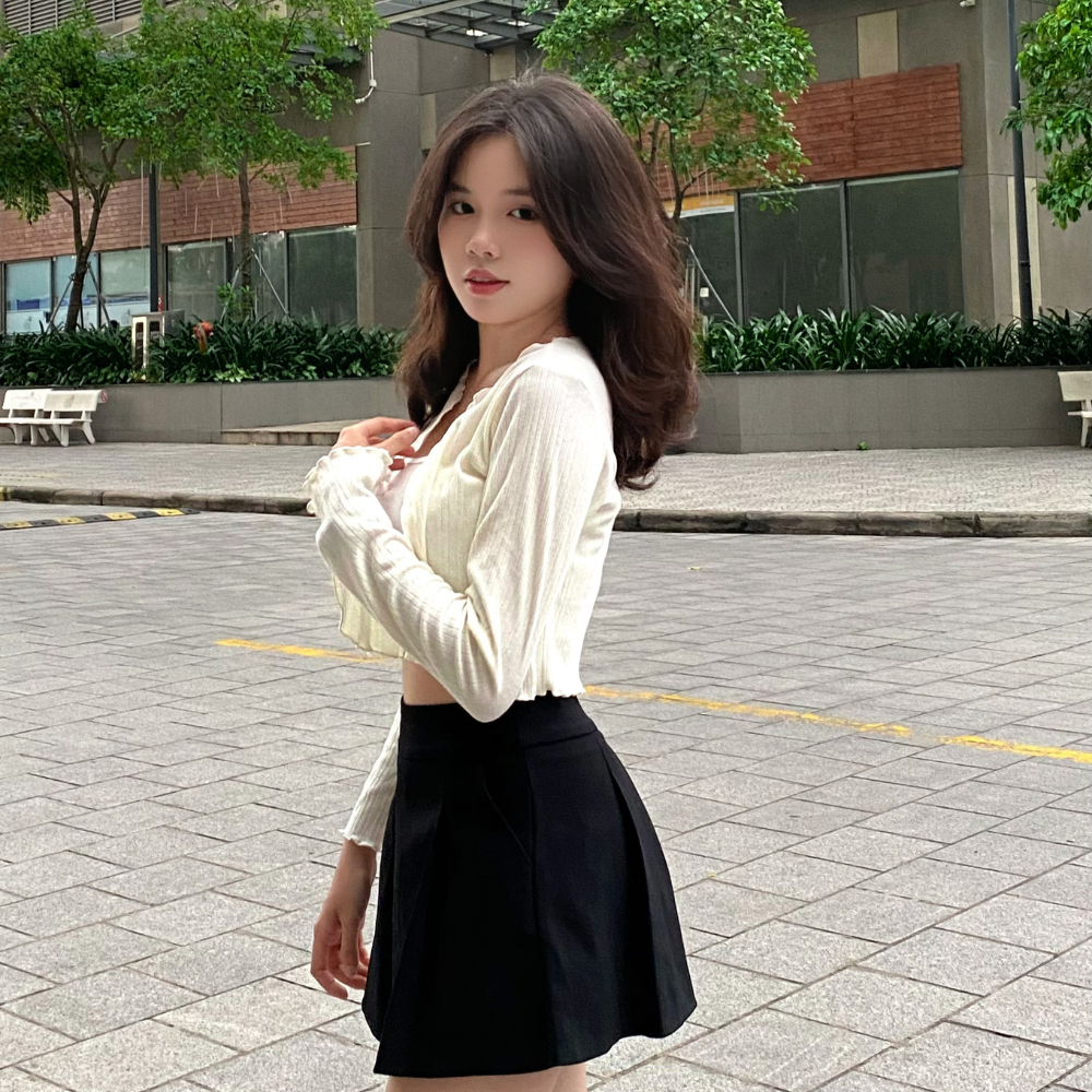 ÁO KHOÁC CARDIGAN ĐƠN GIẢN DÀNH CHO NỮ, BASIC CARDIGAN GIRL
