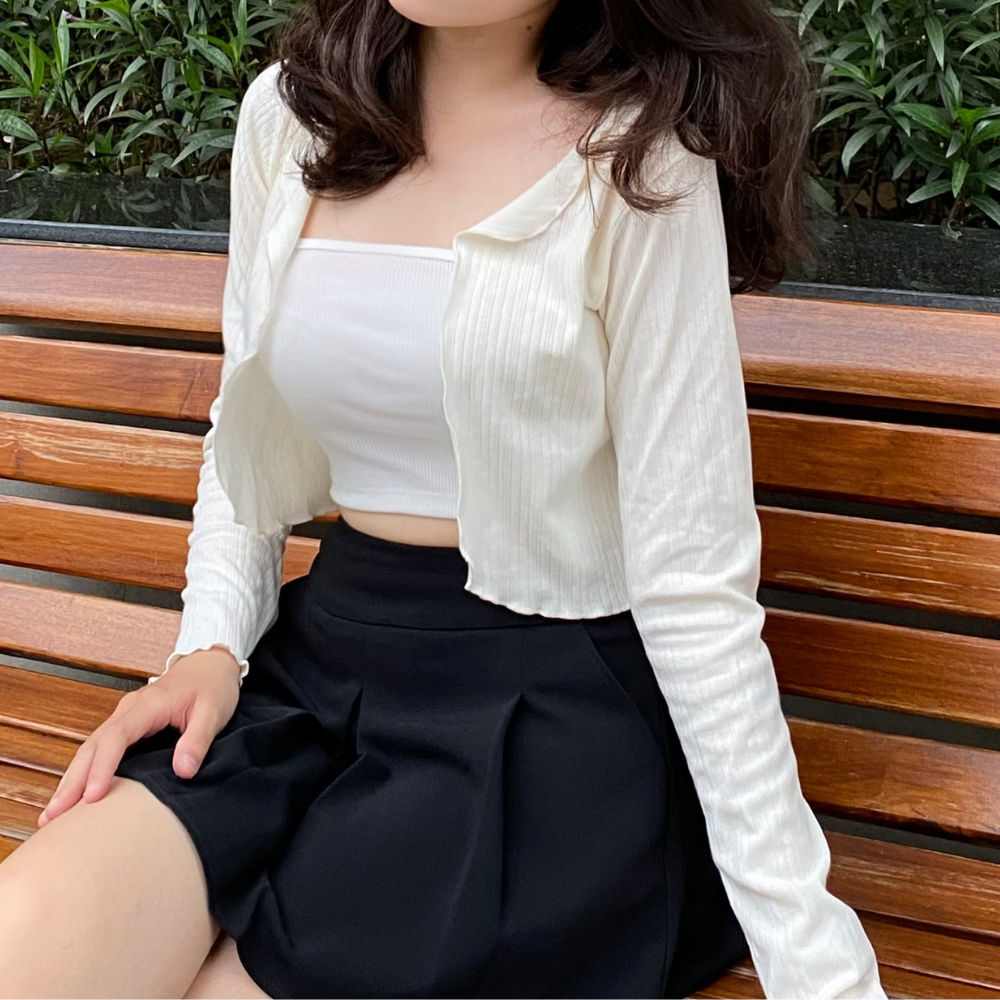 ÁO KHOÁC CARDIGAN ĐƠN GIẢN DÀNH CHO NỮ, BASIC CARDIGAN GIRL