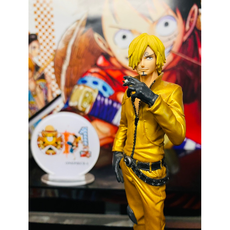 Mô hình Chính Hãng One piece - Sanji - DXF - ONE PIECE FILM GOLD ver SPECIAL - The Grandline Men
