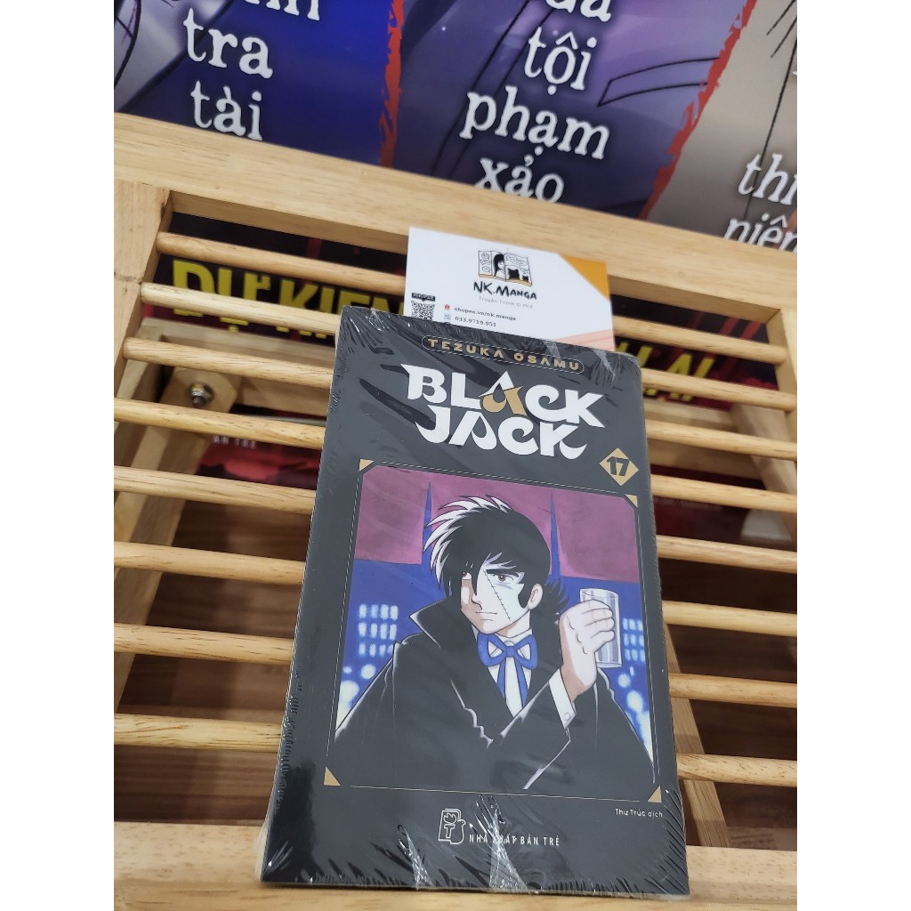 Tập tranh Black Jack bìa đen lẻ các tập