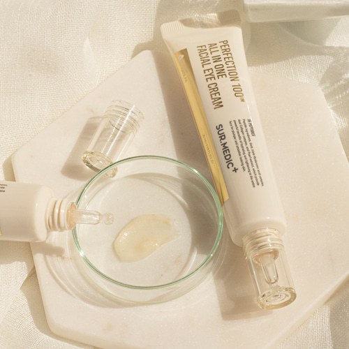 Măng tây baby - Kem mờ thâm mắt xóa nếp nhăn Sur.Medic+ Perfection 100™ All In One Facial Eye Cream