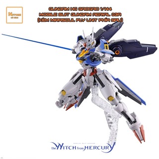 Mô hình lắp ráp hg aerial kèm fly unit gaogao 03a 1/144 đồ chơi lắp ráp anime