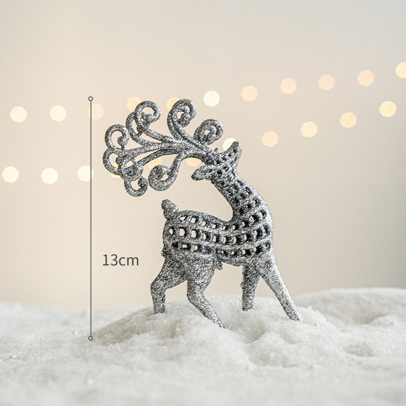 Phụ kiện Treo Nai Sừng Xoắn PKT44 Trang trí Cây Thông, Trang Trí Noel Giáng Sinh