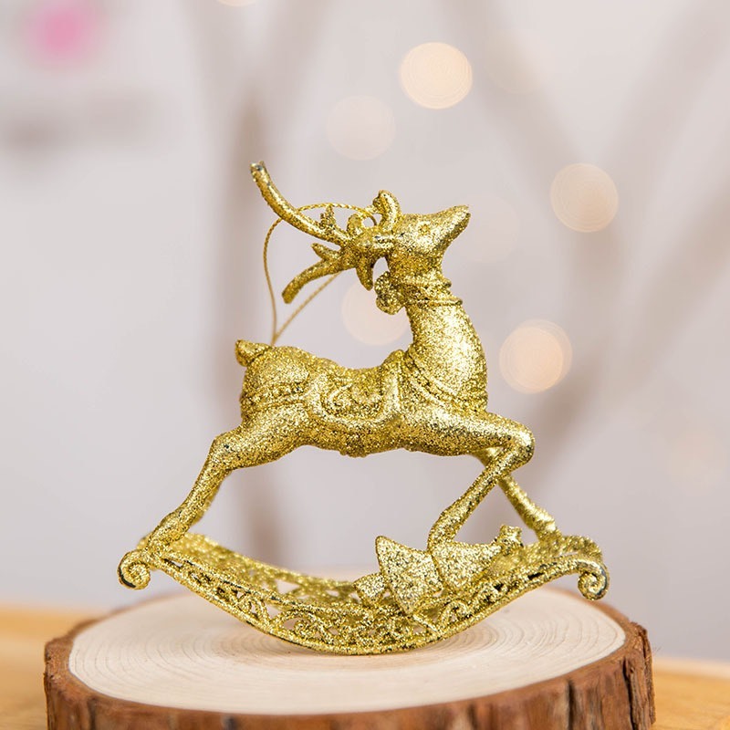 Phụ kiện Treo Nai Cỗ Xe PKT45 Trang trí Cây Thông, Trang Trí Noel Giáng Sinh