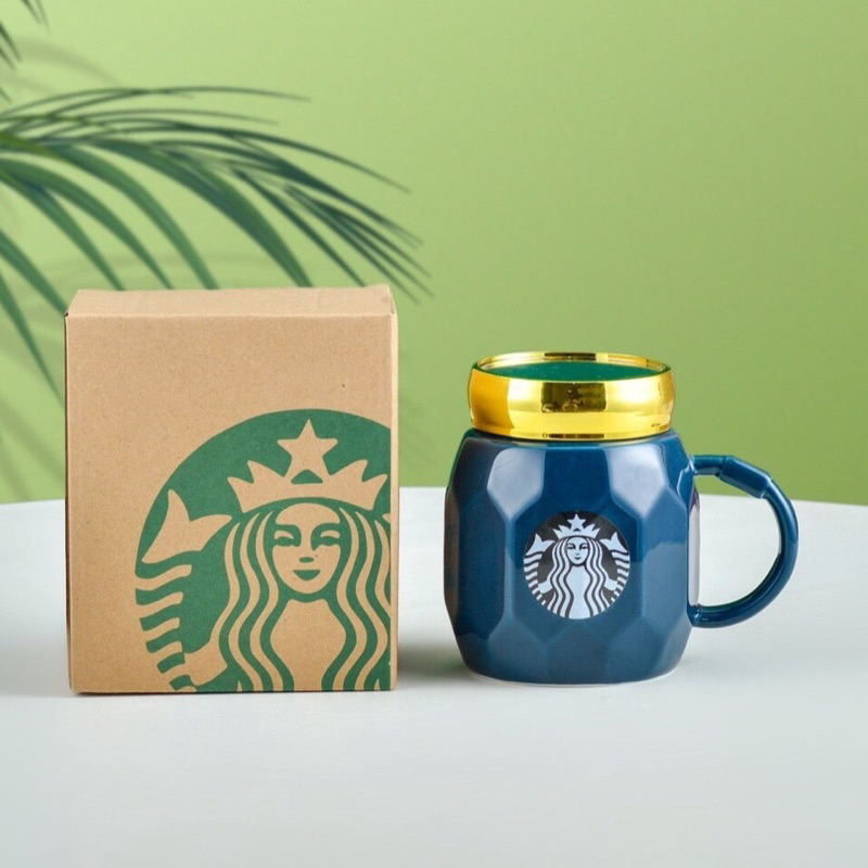 CỐC SỨ STARBUCK NẮP GƯƠNG MÀU NGẪU NHIÊN