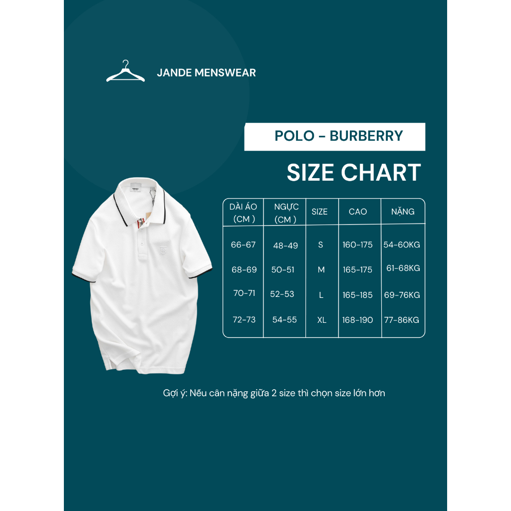 Áo thun có cổ polo tay ngắn BBR vải cotton gai pique cotton 100% co dãn nhẹ lên form tiệc tùng
