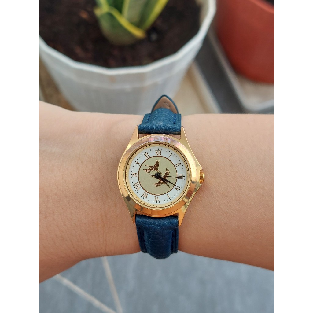 Đồng hồ nữ thời trang Chim hạc chạy pin hàng Si