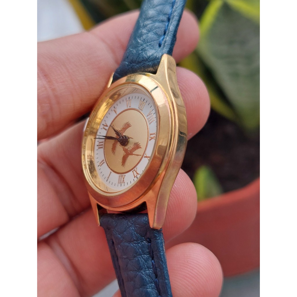 Đồng hồ nữ thời trang Chim hạc chạy pin hàng Si