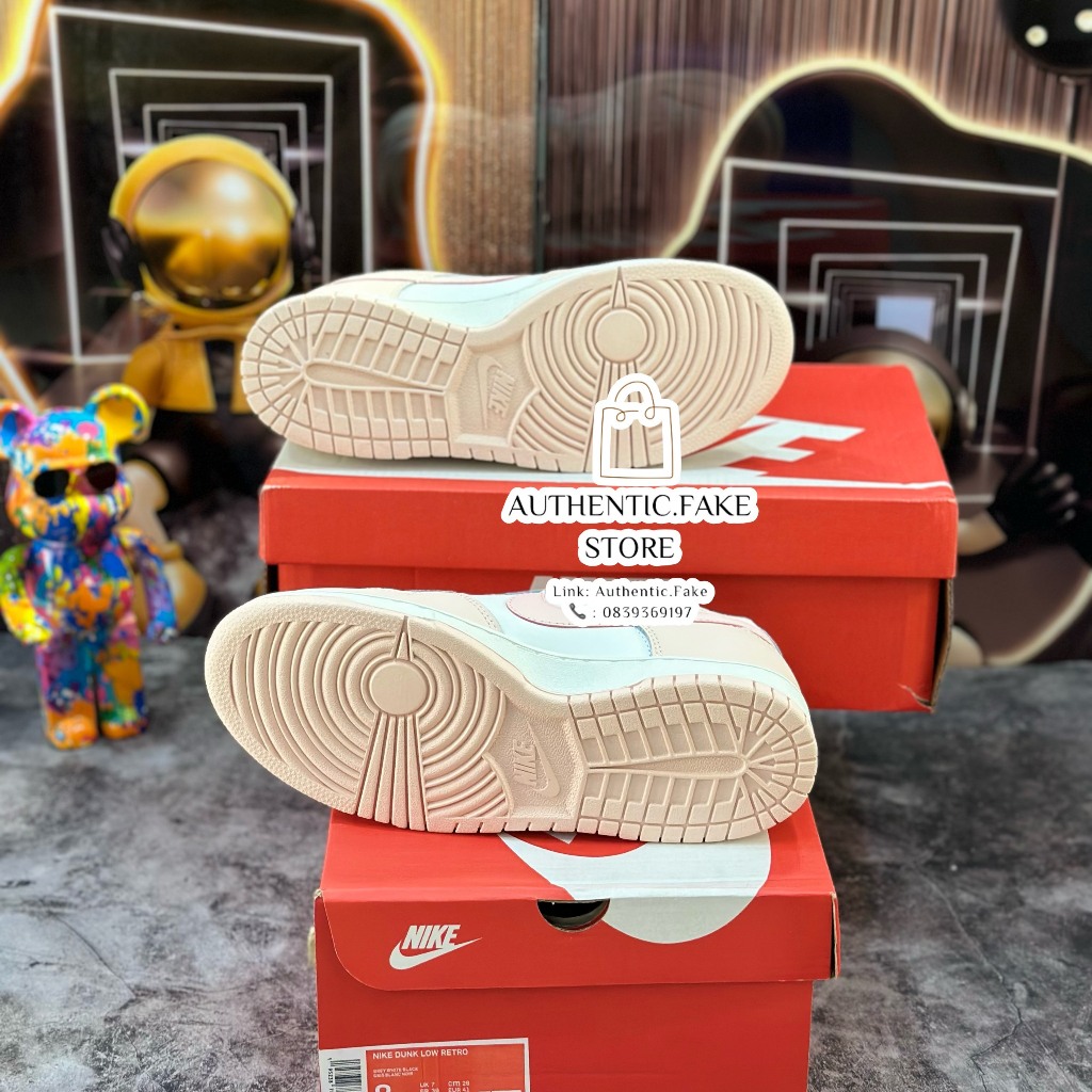 Giày Thể Thao Nikee Sb Dunkk Loww Pinkk Peachh,Giày Sneaker SB Dunk Hồng Trắng
