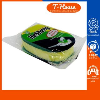 Miếng bọt biển rửa bát mút xốp 3M ,miếng rủa chén vệ sinh HeSheng