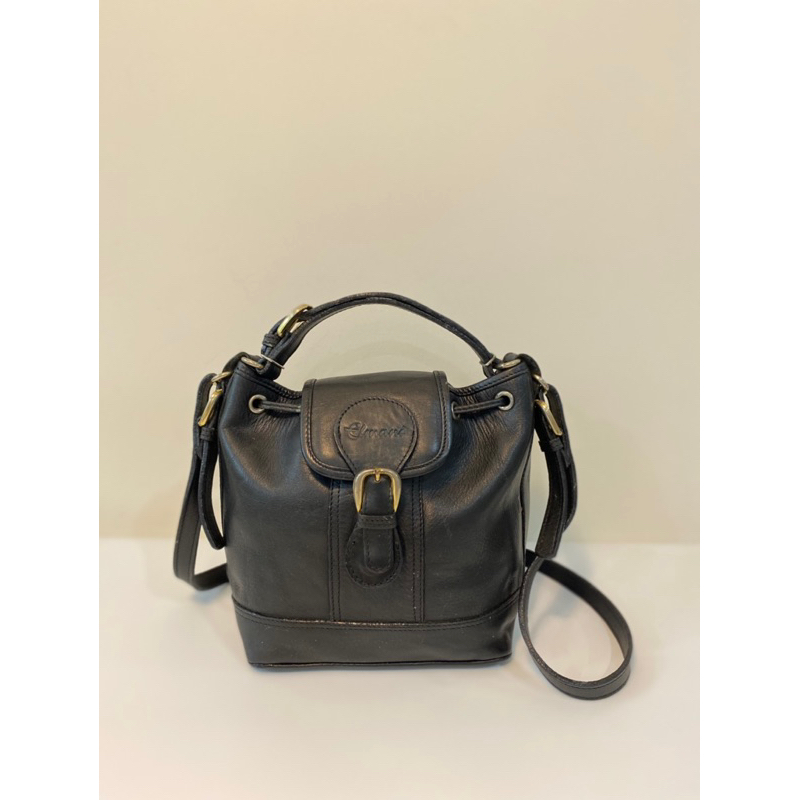 Túi bucket mini si hiệu Elunani Hàn - secondhand