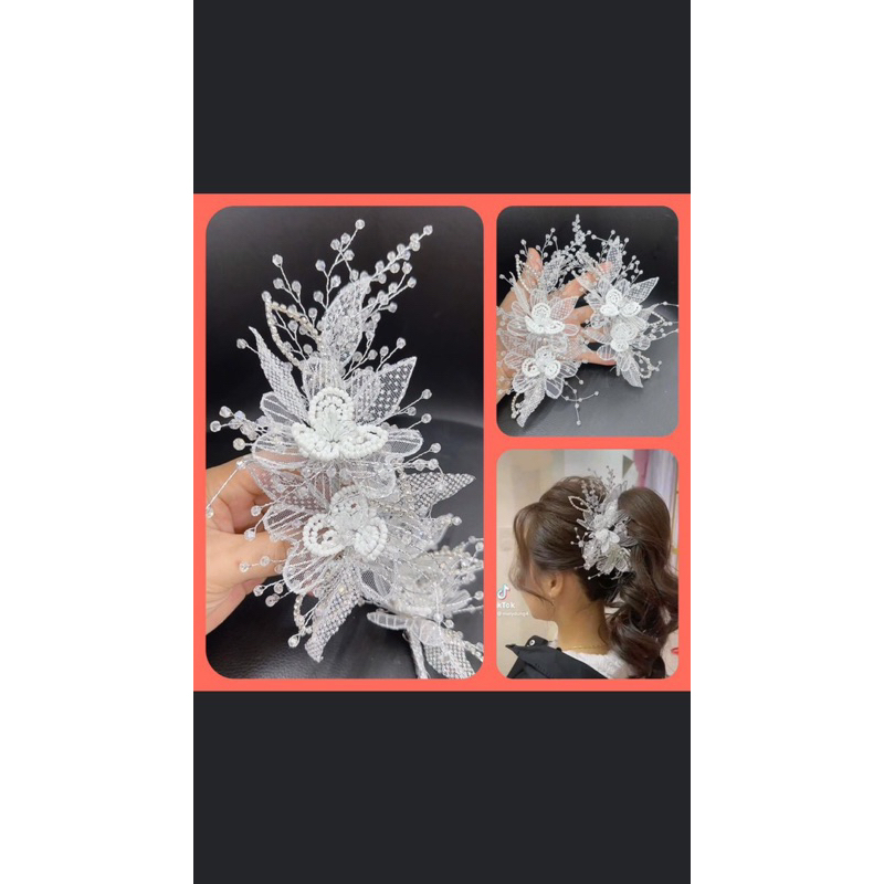 Bộ cài tóc cô dâu