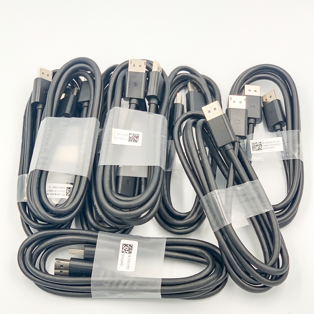 Cáp Type C hai đầu bóc màn DELL 4k dài 1M, truyền hình ảnh 4K60hz và sạc 100W USB 3.1 GEN2 10gbps