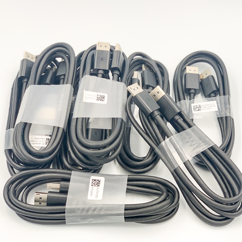 Dây cáp Displayport zin hàng bóc máy Dell chuẩn hỗ trợ độ phân giải HD, Full HD, 2K, 4K